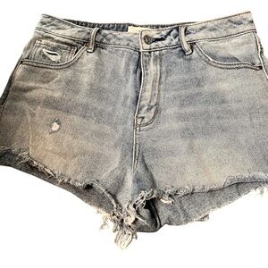 Pacsun Denim Distressed Women's high rise Shorts